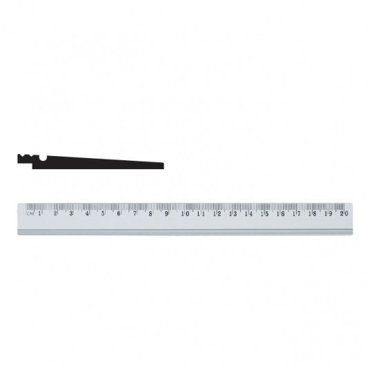 Linijka aluminiowa 20cm Grand -zdjęcie numer 1