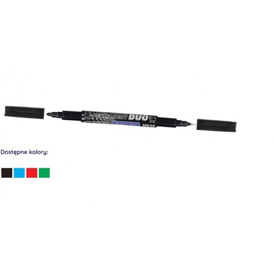 Marker DUO CD/DVD Granit CZARNY M830 /20 -zdjęcie numer 1