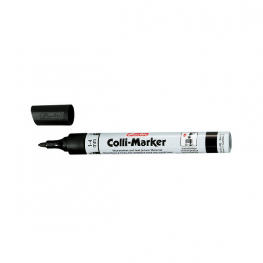 Marker permanentny HERLITZ Colli-Marker CZARNY -zdjęcie numer 1