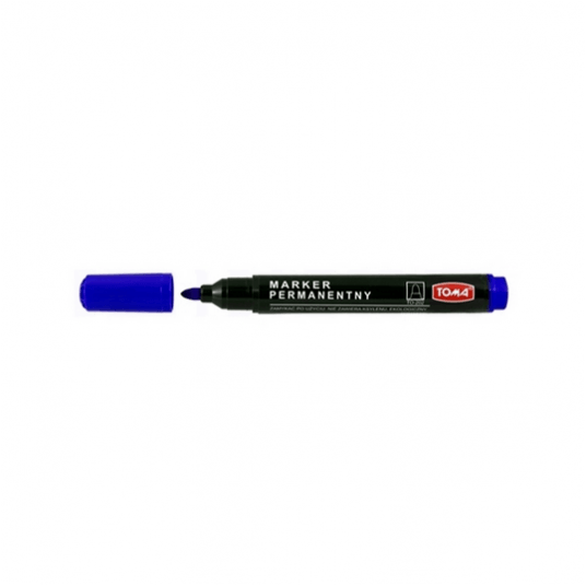 Marker permanentny TOMA NIEBIESKI TO-202 -zdjęcie numer 1
