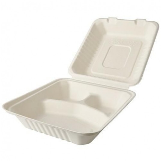 Menubox trzcina 3-DZIELNY 23x23x8cm ENJOY 50szt /4 -zdjęcie numer 1
