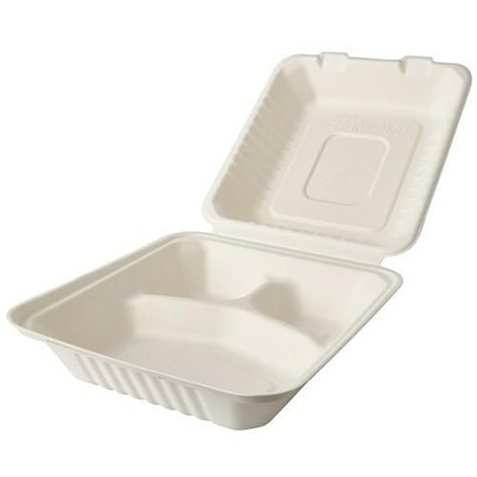 Menubox trzcina 3-DZIELNY 23x23x8cm ENJOY 50szt /4 -zdjęcie numer 1