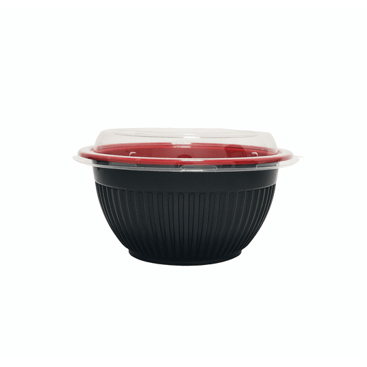 Miska czarno czerwona 1000ml RAMEN komplet 50szt -zdjęcie numer 2