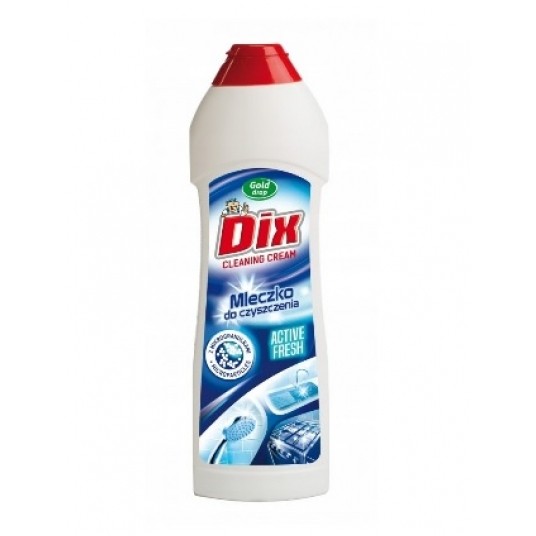 Mleczko do czyszczenia DIX 500ml ACTIV FRESH biały -zdjęcie numer 1