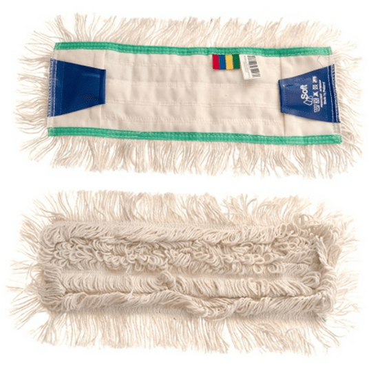 Mop kieszen bawełna 40cm DUO TRAPEZ INTERMOP Ekri -zdjęcie numer 1