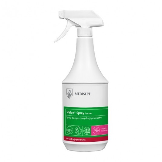 Mycie i dezynfekcja powierzchn TEA VELOX SPRAY 1L -zdjęcie numer 1