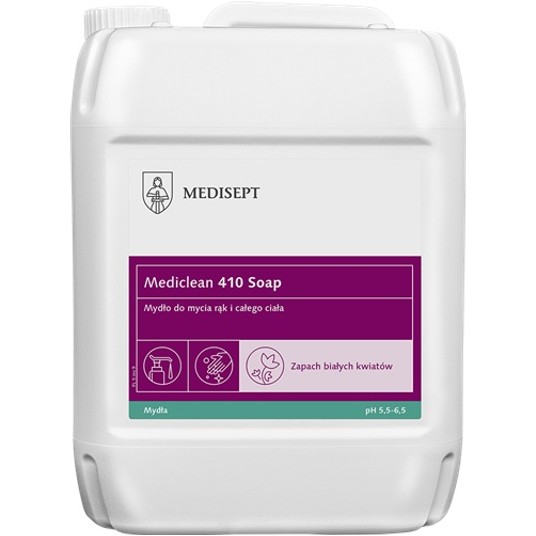 Mydło w płynie MEDICLEAN 410 SOAP 5L do ciała -zdjęcie numer 1