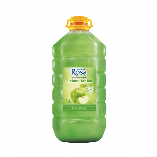 Mydło w płynie ROSA 5L PET ZIELONE Zielone jabłko -zdjęcie numer 1