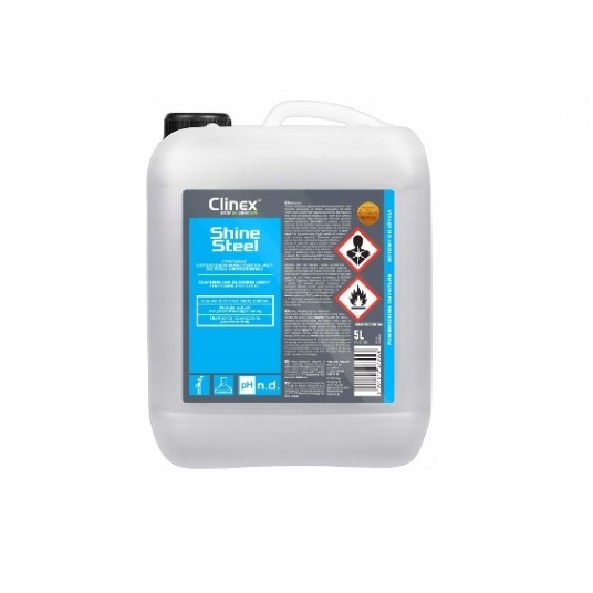 Nabłyszczanie stali CLINEX Shine Steel 5L -zdjęcie numer 1