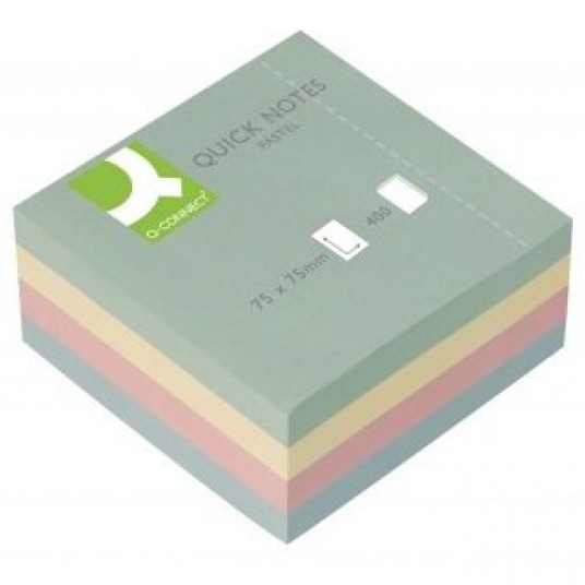Notes samoprzylepny 76x76 100k Pastel Q-Connect -zdjęcie numer 1