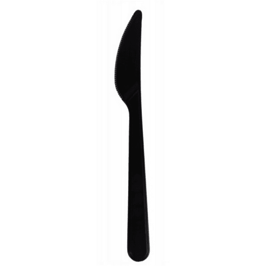 Nóż PS czarny SUPERIOR Guillin 18cm 50szt /40 -zdjęcie numer 1