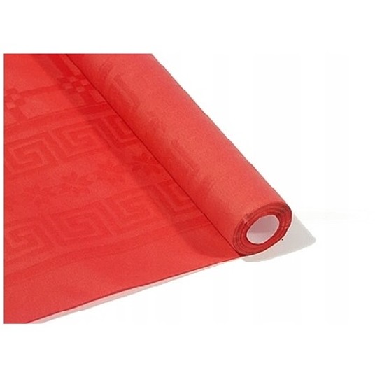 Obrus papier rolka 120cm x 6m CZERWONY 1szt /30 -zdjęcie numer 1