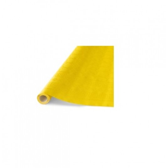Obrus papier rolka 120cm x 6m ŻÓŁTY CYTRY 1szt /30 -zdjęcie numer 1