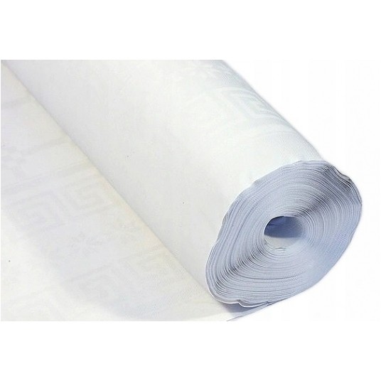 Obrus papier rolka MAXI 120cm x 50m BIAŁY 1szt /6 -zdjęcie numer 1