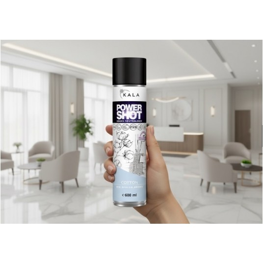 Odświeżacz KALA POWER SHOT 600ml Cotton -zdjęcie numer 1