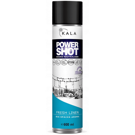 Odświeżacz KALA POWER SHOT 600ml Świeże Pranie -zdjęcie numer 1