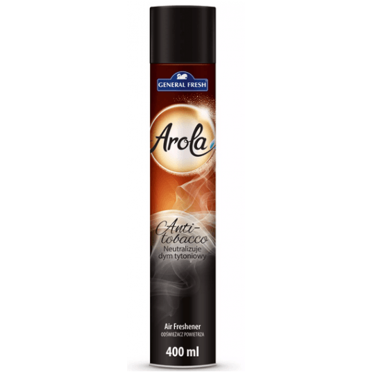 Odświeżacz powietrza AROLA 400ml ANTITABAC /12 -zdjęcie numer 1