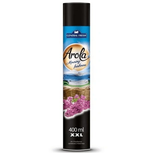 Odświeżacz powietrza AROLA 400ml ŚWIEŻOŚĆ PORANKA -zdjęcie numer 1