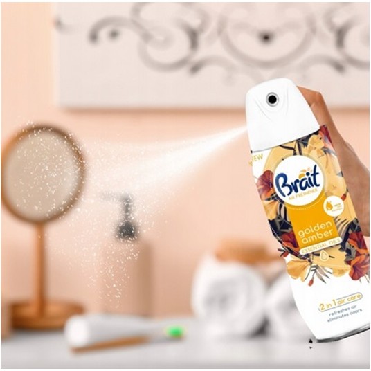 Odświeżacz powietrza BRAIT 300ml Amber -zdjęcie numer 1