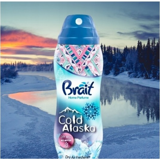 Odświeżacz powietrza BRAIT 300ml Cold Alaska -zdjęcie numer 1