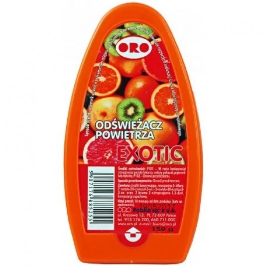Odświeżacz powietrza ORO ŻAGIEL 150MG EGZOTYCZ /24 -zdjęcie numer 1