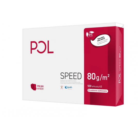 Papier ksero A3 POLSPEED 80g 500szt /5 -zdjęcie numer 1