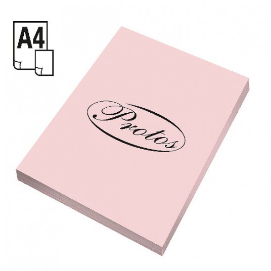 Papier ksero PROTOS A4 160G Jasny RÓŻ 50szt -zdjęcie numer 1