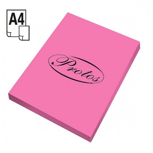 Papier ksero PROTOS A4 160G RÓŻ 50szt -zdjęcie numer 1