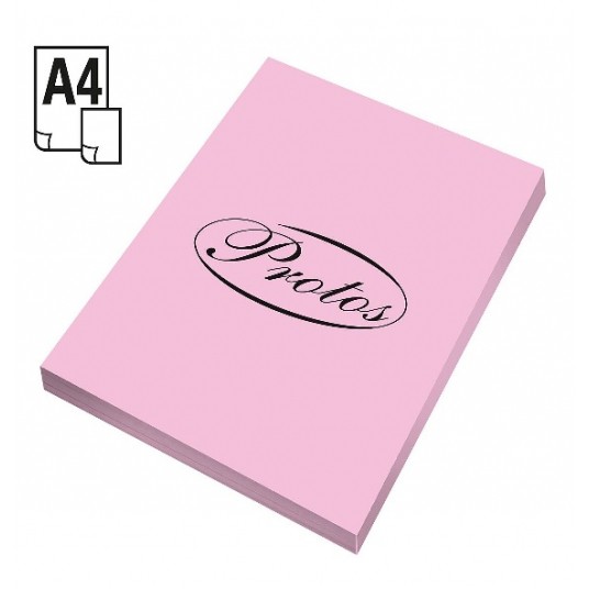 Papier ksero Protos A4 80G Jasny Róż '100' -zdjęcie numer 1