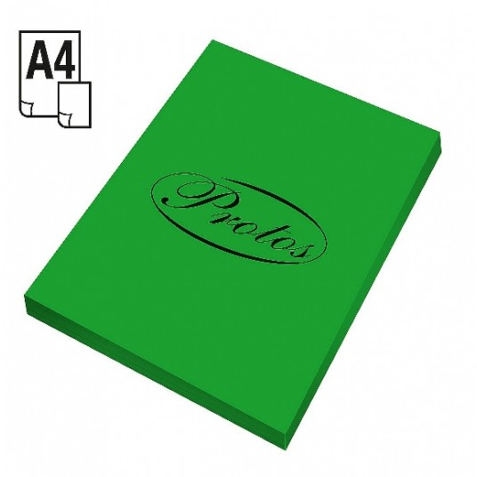 Papier ksero Protos A4 80G ZIELONY 100szt -zdjęcie numer 1
