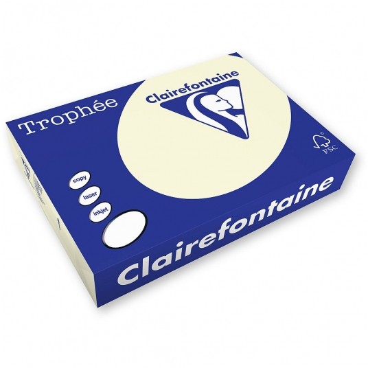 Papier ksero Trophee A4 kremowy 160g 250k -zdjęcie numer 1