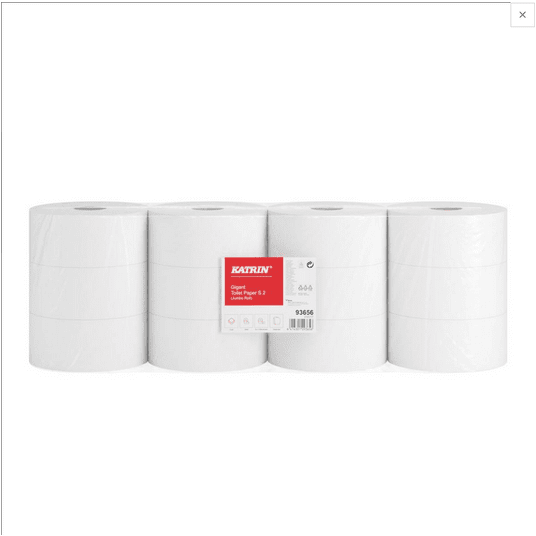 Papier toalet jumbo 2W 150m KATRIN GIGANT 12rol -zdjęcie numer 2