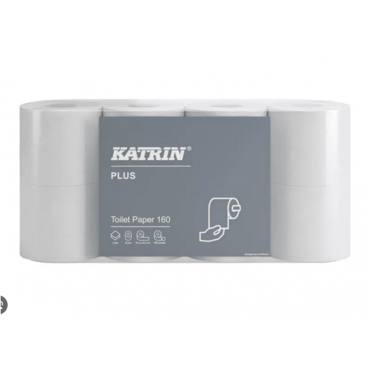 Papier toaletowy 2W KATRIN PLUS 160 18m 8rol /7 -zdjęcie numer 1