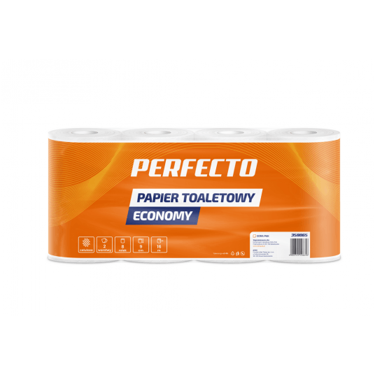 Papier toaletowy 2W PERFECTO Economy celu 8rol /8 -zdjęcie numer 1