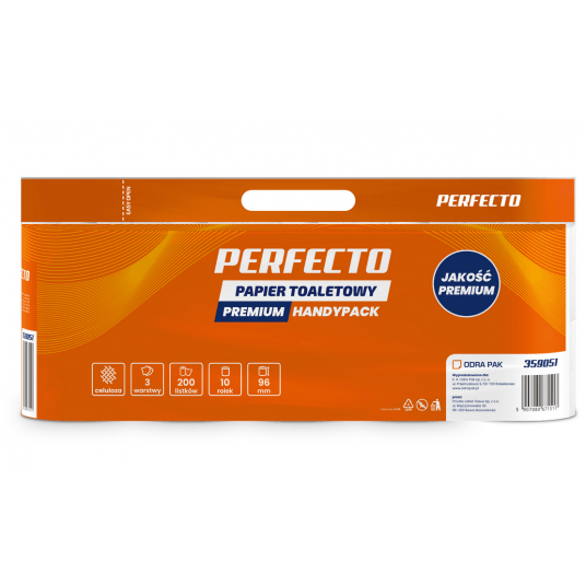 Papier toaletowy 3W PERFECTO HANDY PACK 10rol /7 -zdjęcie numer 1