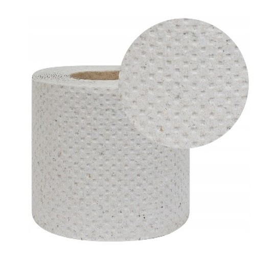 Papier toaletowy szary 64rolki WOREK -zdjęcie numer 1