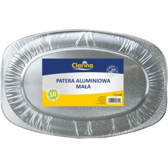 Patera aluminiowa CLARINA mała 33x23cm 10szt /20 -zdjęcie numer 1