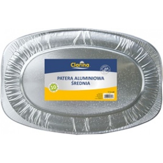 Patera aluminiowa CLARINA średni 45x29cm 10szt /10 -zdjęcie numer 1
