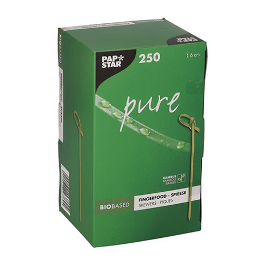 Patyczki bambusowe KNOT 6cm 250szt -zdjęcie numer 2