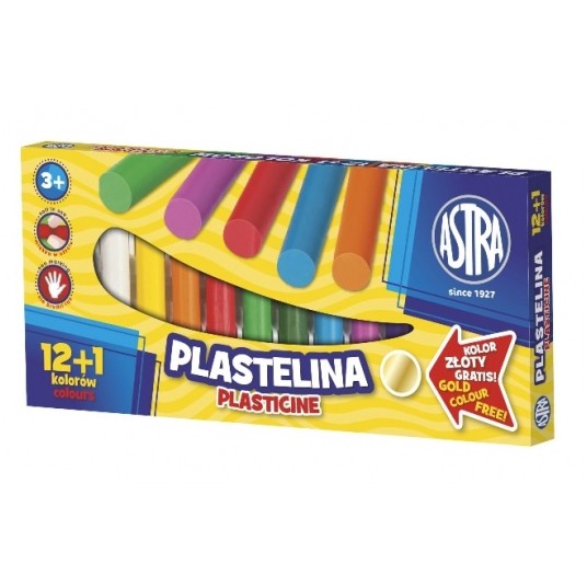 Plastelina ASTRA 12 kolorów astrino -zdjęcie numer 1