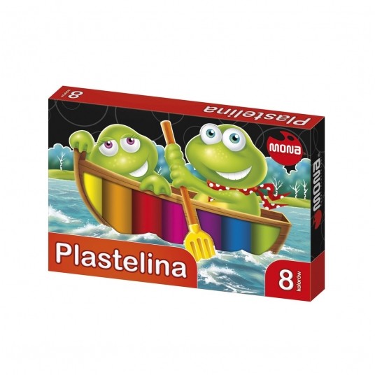 Plastelina Mona 8 kol -zdjęcie numer 1