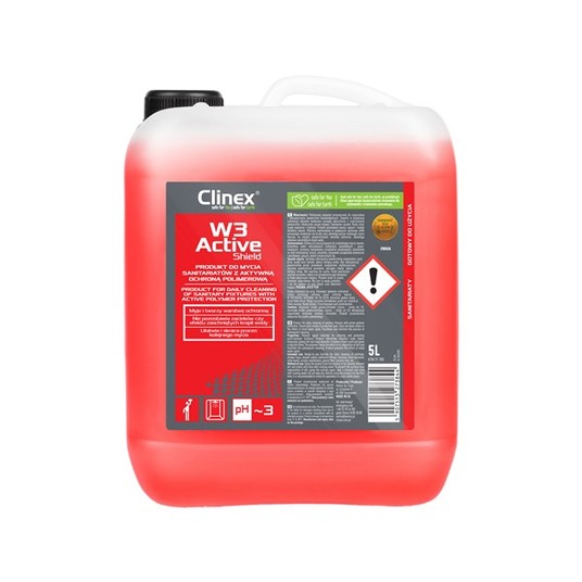 Płyn do kabin CLINEX W3 Active SHIELD 5L -zdjęcie numer 1