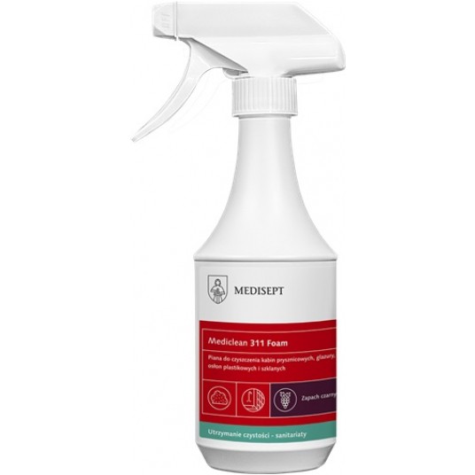 Płyn do łazienki MEDICLEAN 311 FOAM 500ML /12 -zdjęcie numer 1
