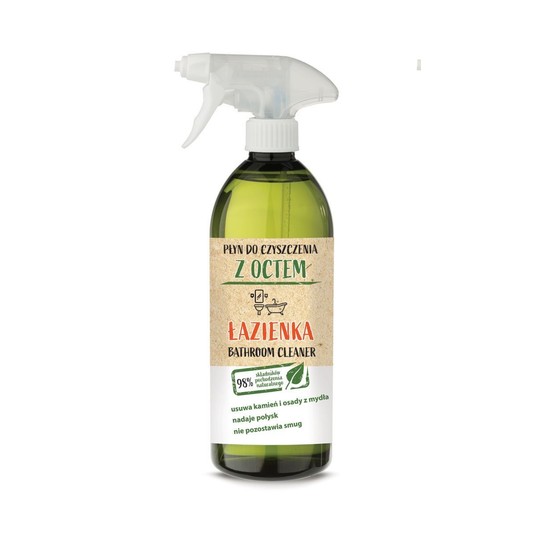 Płyn do łazienki z OCTEM 750ml ECO GOLD DROP ocet -zdjęcie numer 1