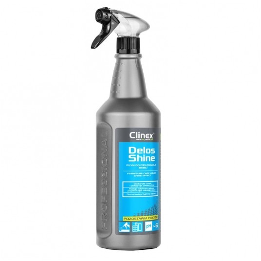 Płyn do mebli PIELĘGNACJA CLINEX Delos Shine 1L /6 -zdjęcie numer 1