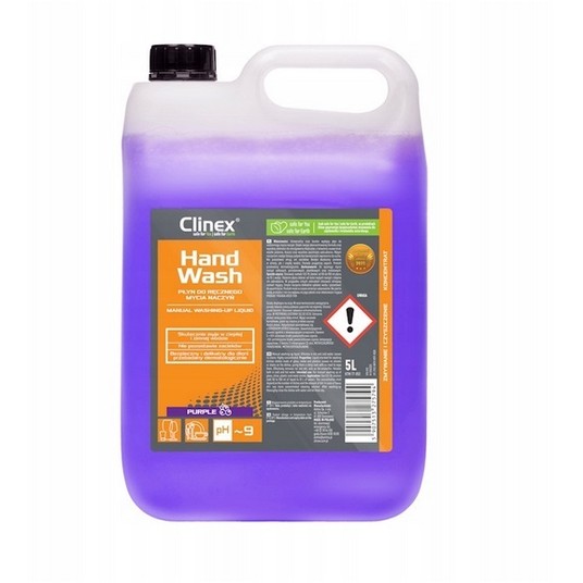 Płyn do naczyń CLINEX HandWash Ow.leśne 5L Fiolet -zdjęcie numer 1