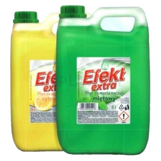 Płyn do naczyń EFEKT EXTRA 5L KARNISTER MIĘTA -zdjęcie numer 1