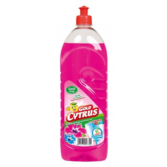 Płyn do naczyń GOLD CYTRUS 1L BALSAM niebies /8 -zdjęcie numer 3