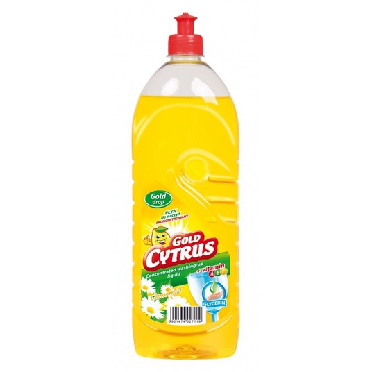 Płyn do naczyń GOLD CYTRUS 1L BALSAM niebies /8 -zdjęcie numer 2