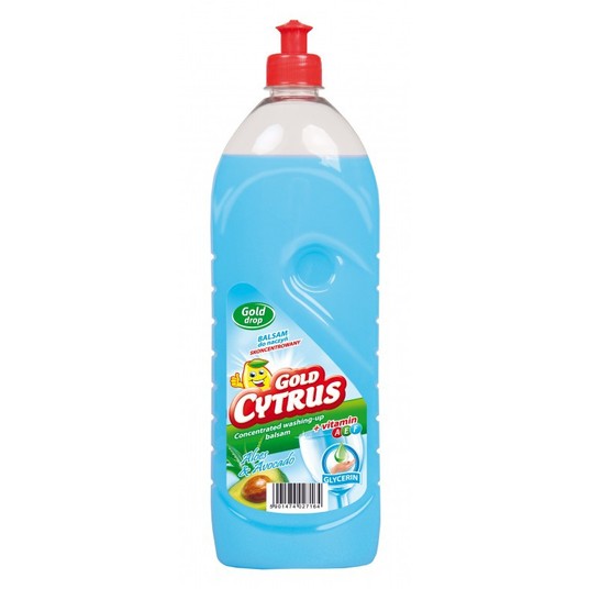 Płyn do naczyń GOLD CYTRUS 1L BALSAM niebies /8 -zdjęcie numer 1